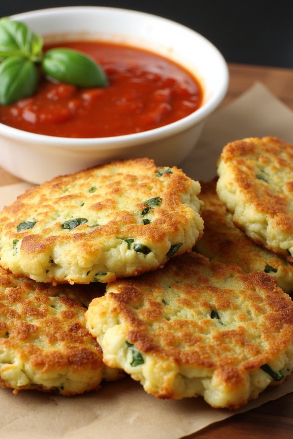 crispy zucchini fritters recipe