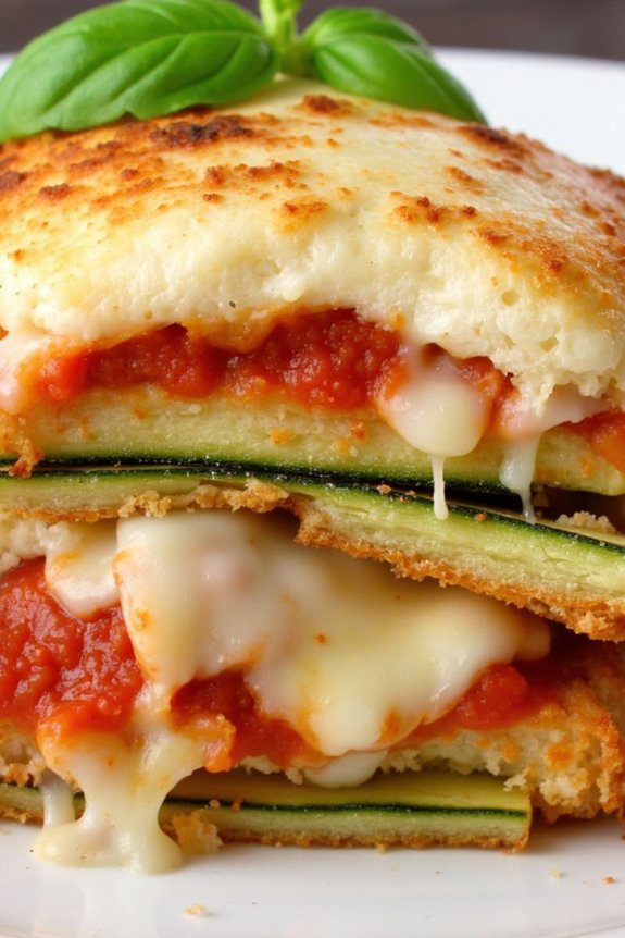 crispy zucchini parmesan delight