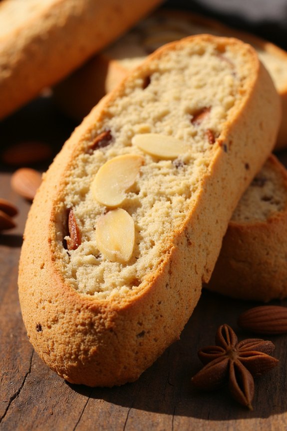 crunchy almond anise cookies