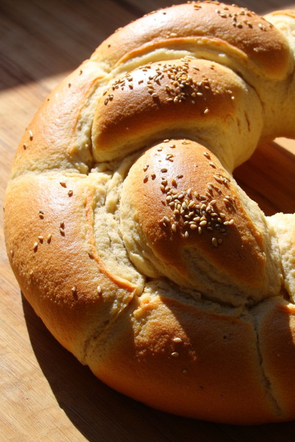 crunchy italian semolina bread