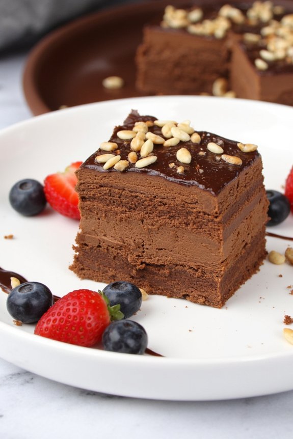 decadent chocolate hazelnut delight