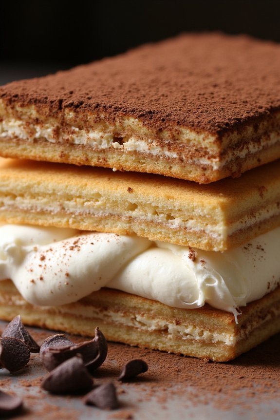 decadent creamy coffee dessert