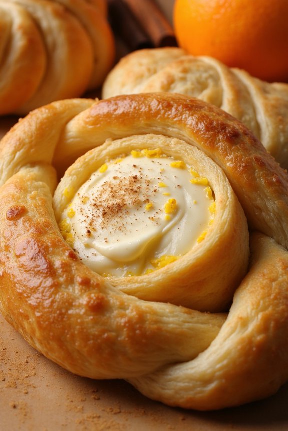 delicate layered italian pastry