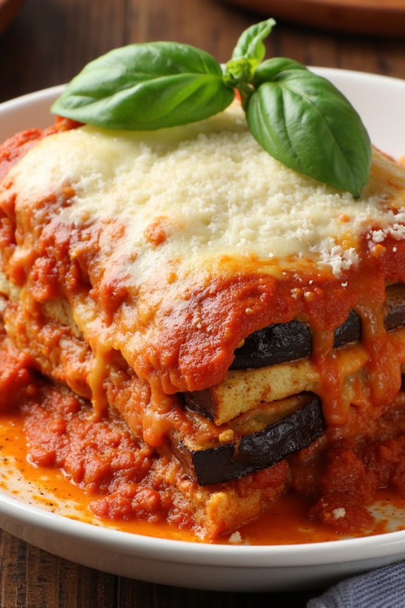 delicious baked eggplant dish