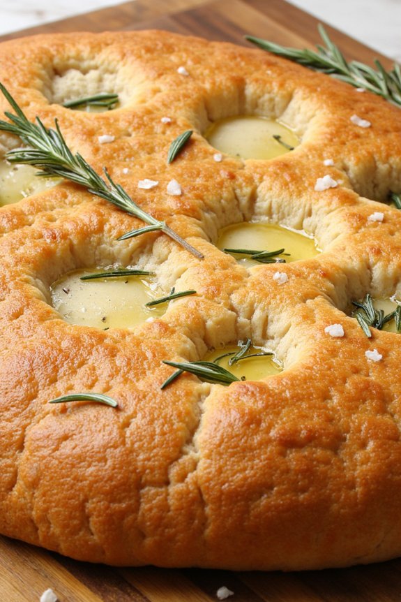 delicious homemade italian focaccia