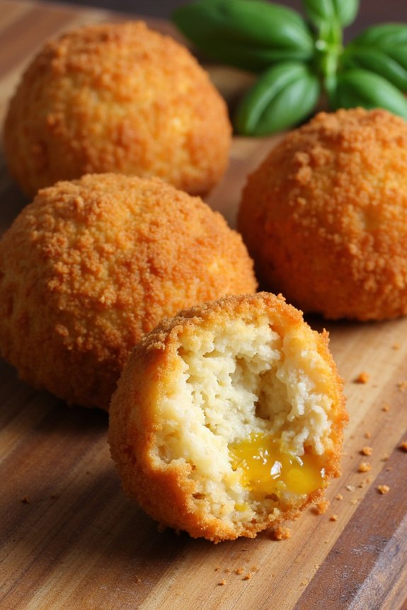 delicious homemade italian rice balls
