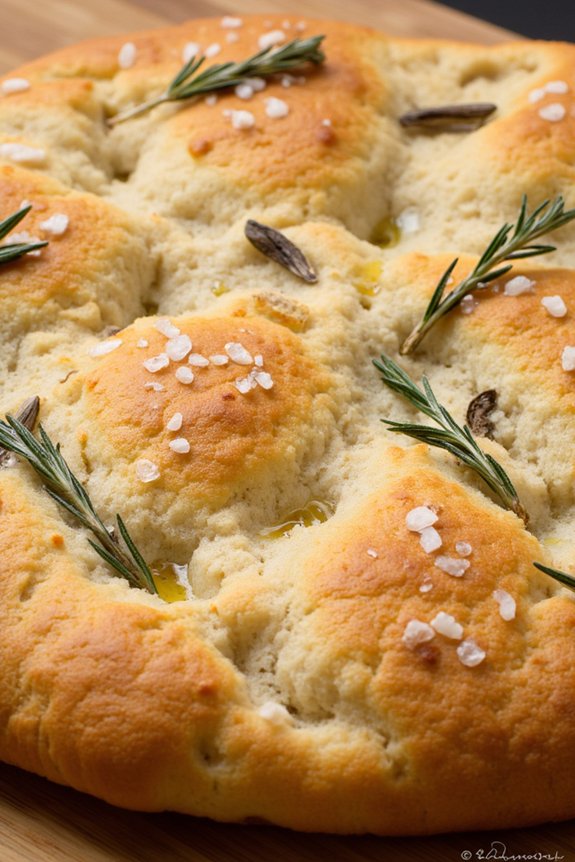 delicious homemade rosemary focaccia