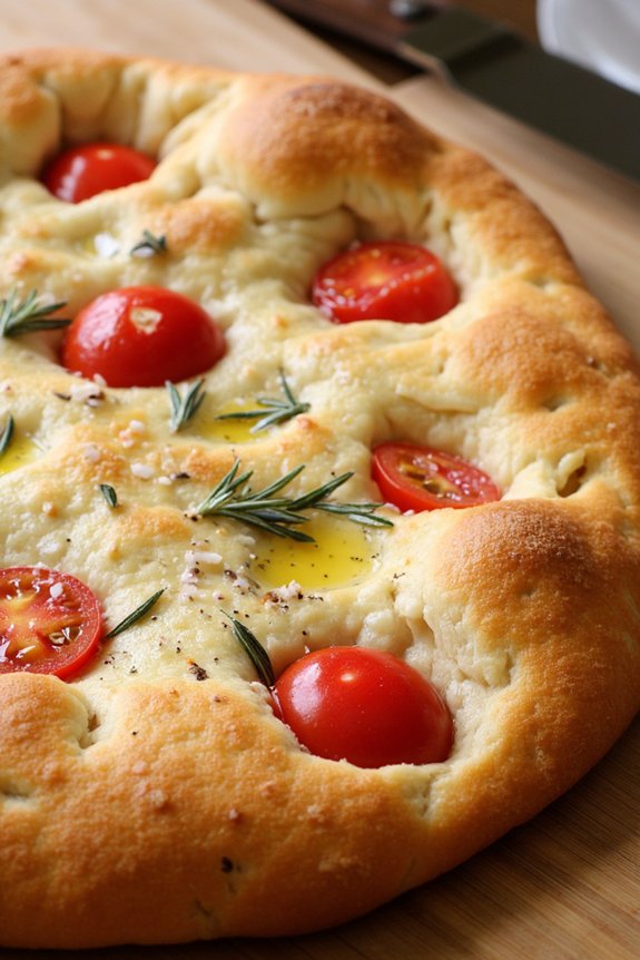 delicious italian cherry focaccia