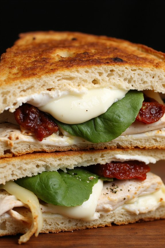delicious italian chicken sandwich