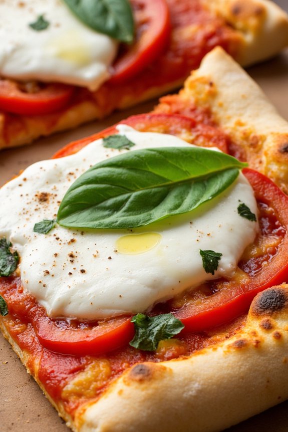 delicious margherita pizza squares