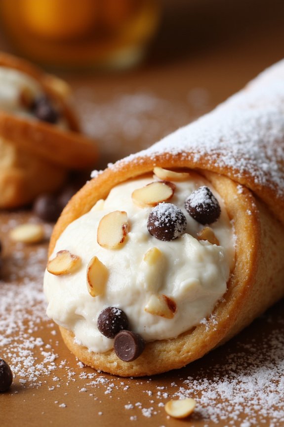 delightful amaretto cannoli recipe