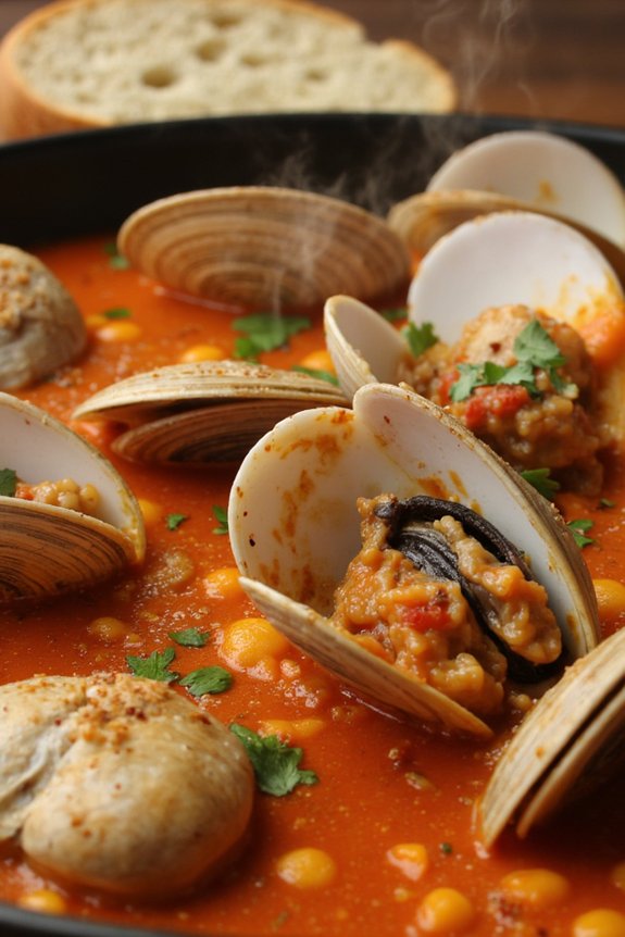 delightful aromatic seafood dish