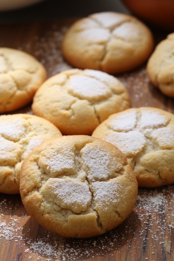 delightful chewy almond cookies