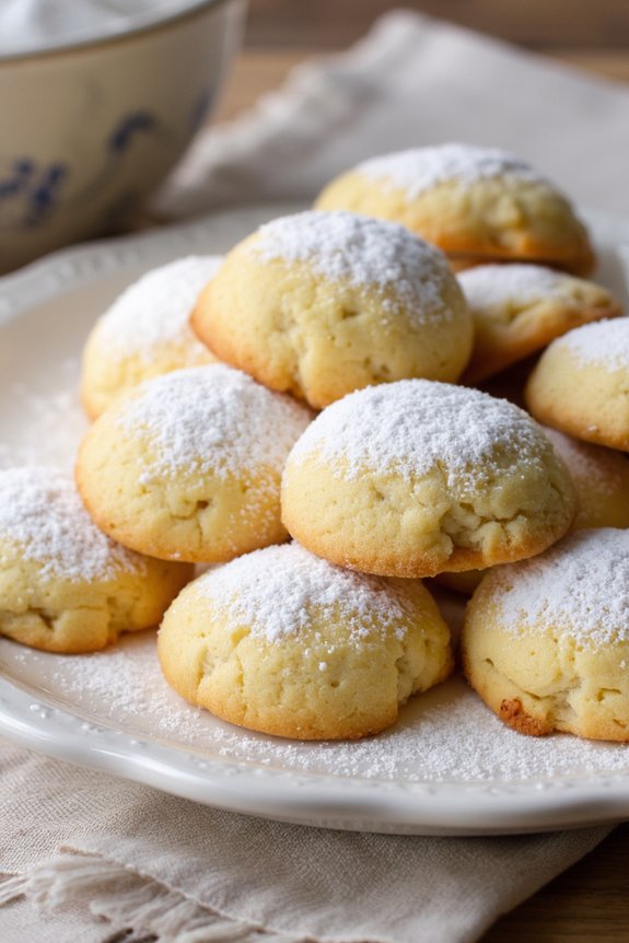 delightful chewy almond cookies