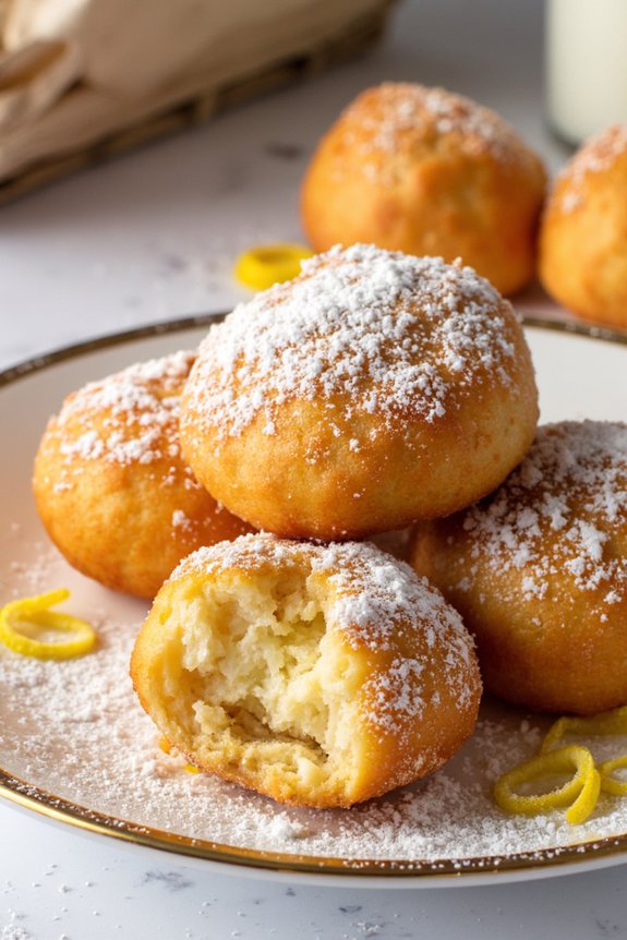 delightful crispy italian doughnuts