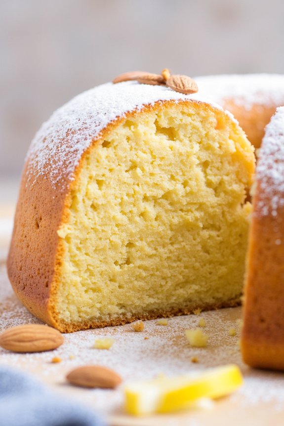 delightful italian almond cake