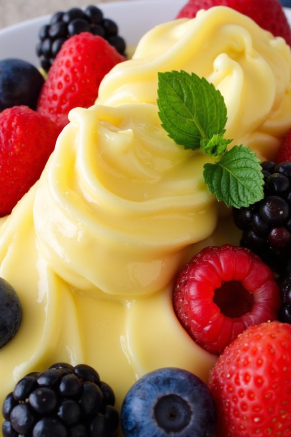 delightful italian custard dessert