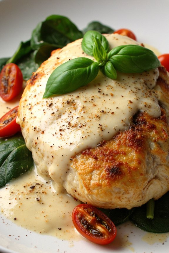 delightful italian garlic chicken