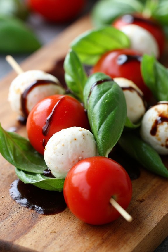 delightful italian salad skewers