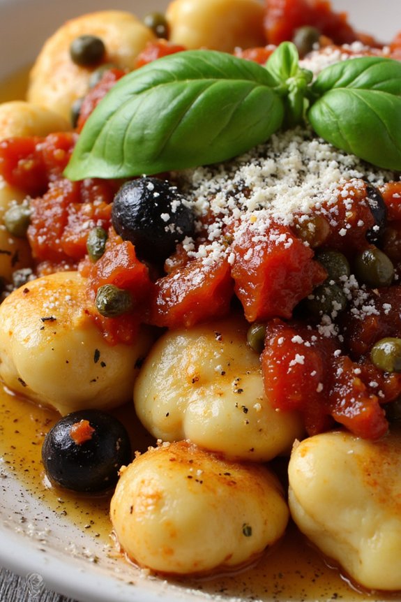 delightful mediterranean gnocchi dish
