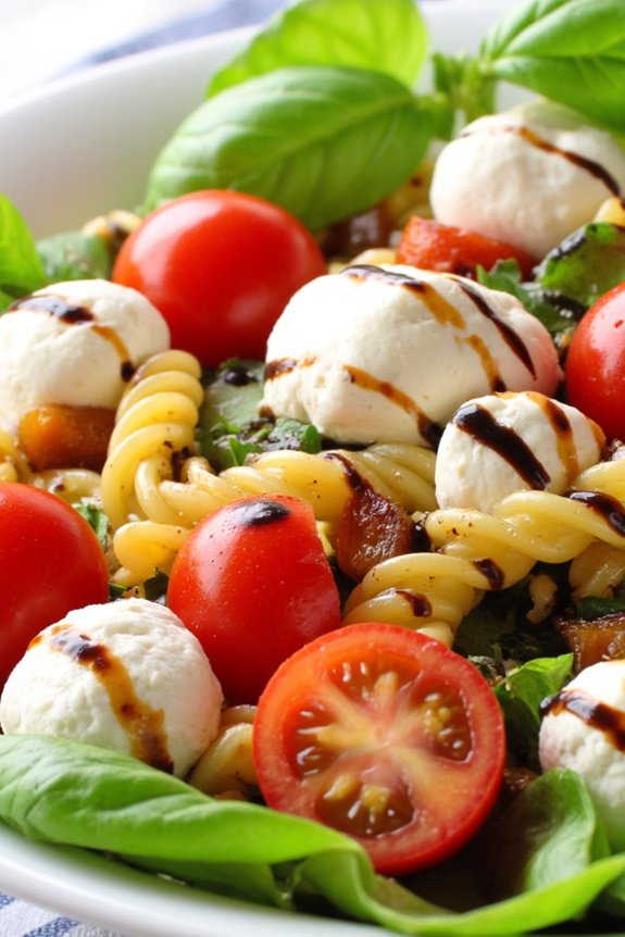 delightful summer pasta salad