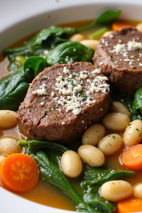 easter soup with lamb