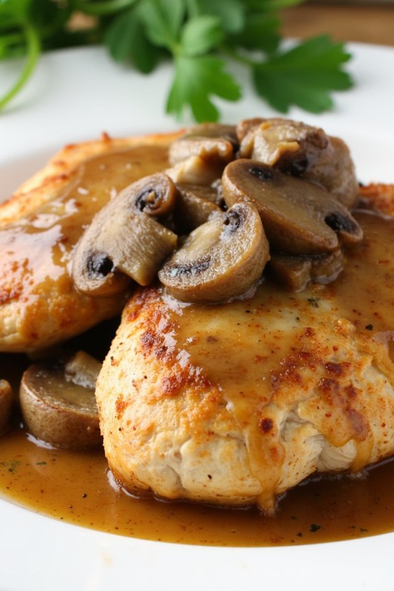 elegant chicken with marsala