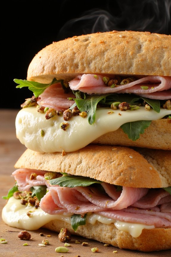 elegant italian sandwich delight