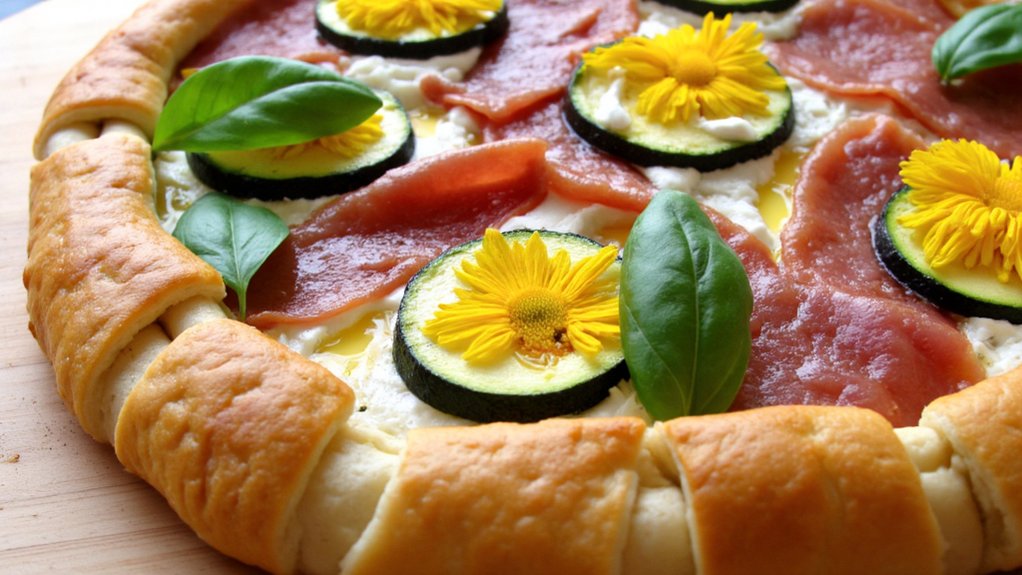 elegant zucchini flower dishes