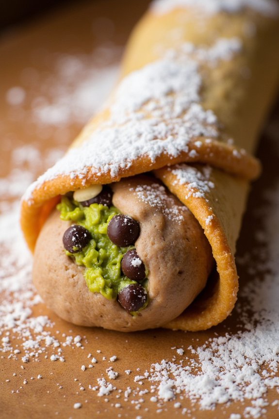 espresso infused cannoli delight