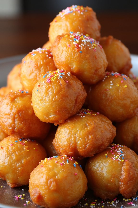 festive italian honey balls