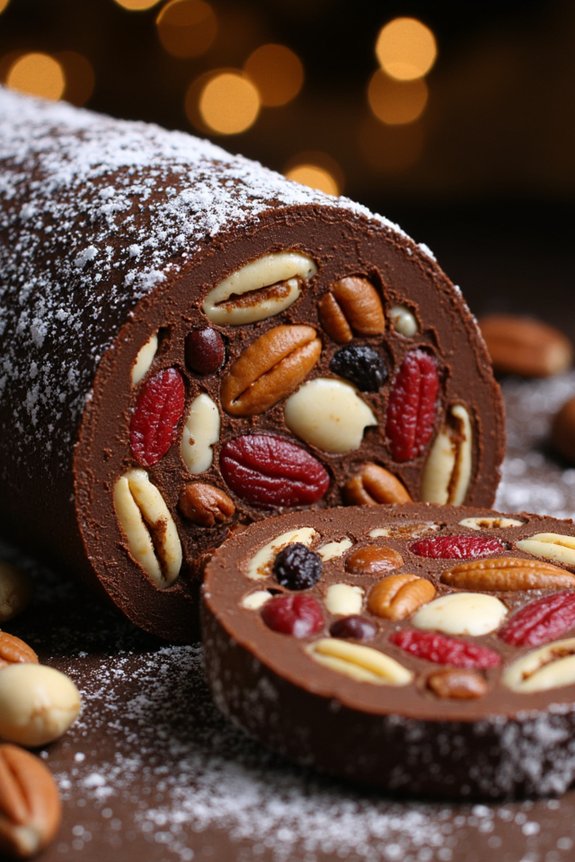 festive no bake chocolate treat