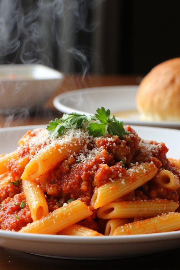 fiery italian pasta sauce