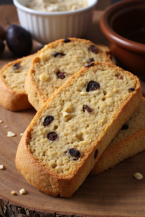 fig and nut biscotti