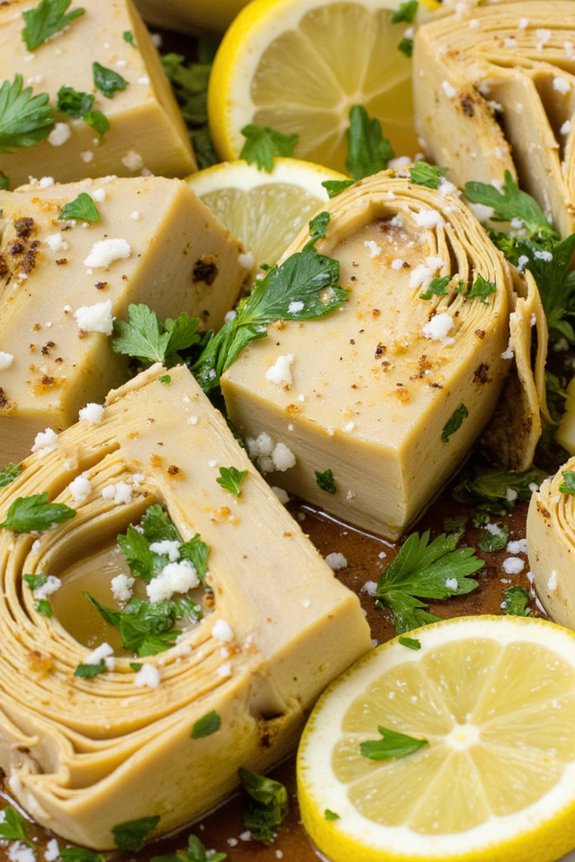 flavorful marinated artichoke hearts