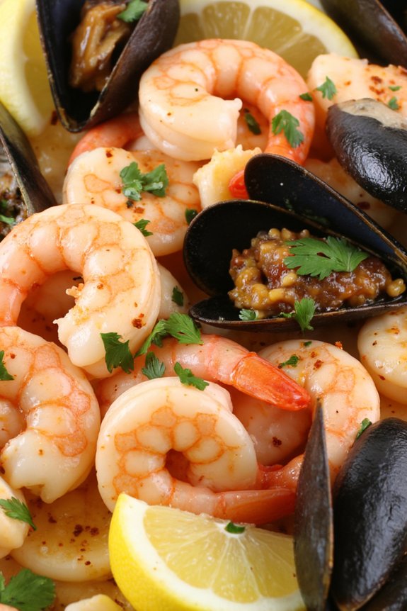 fresh seafood antipasto delight