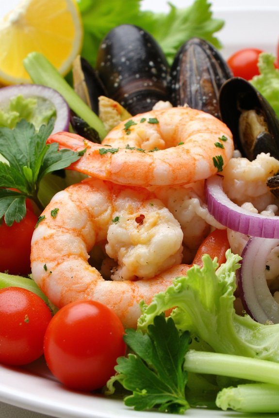 fresh seafood summer delight