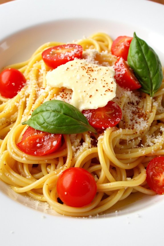 fresh tomato basil pasta recipe