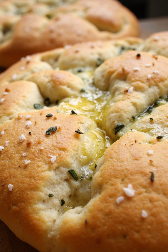 garlic and herb focaccia