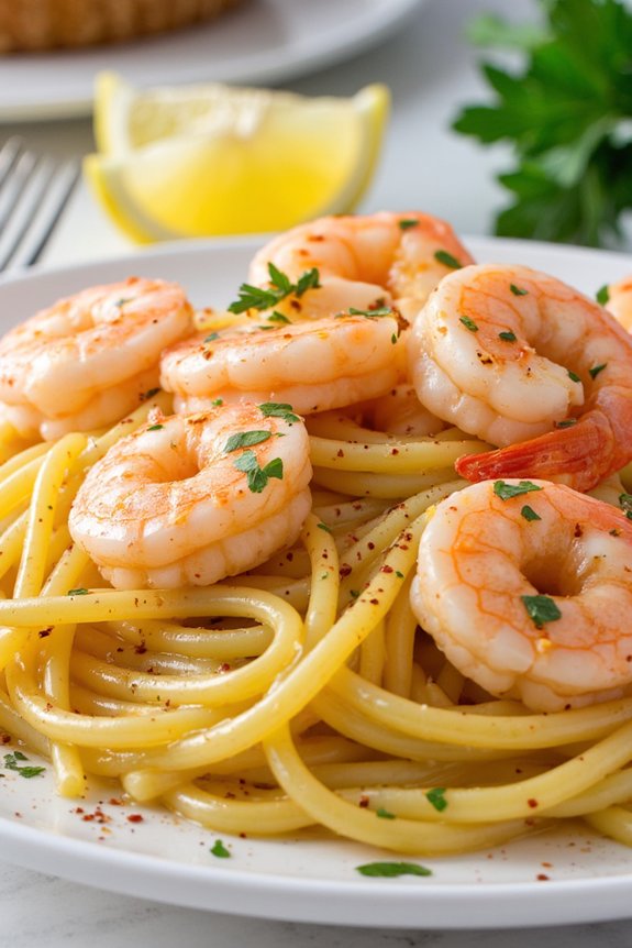 garlic butter shrimp scampi