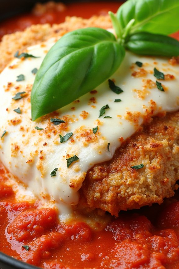 garlic herb chicken parmesan recipe