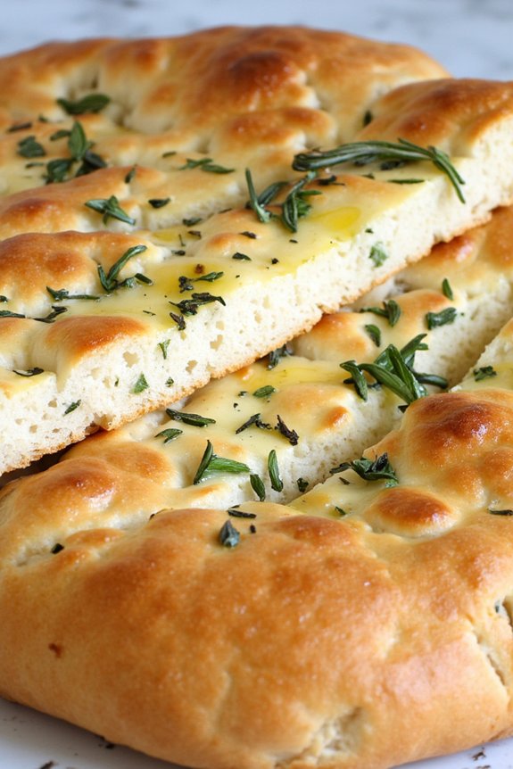 garlic herb flatbread recipe