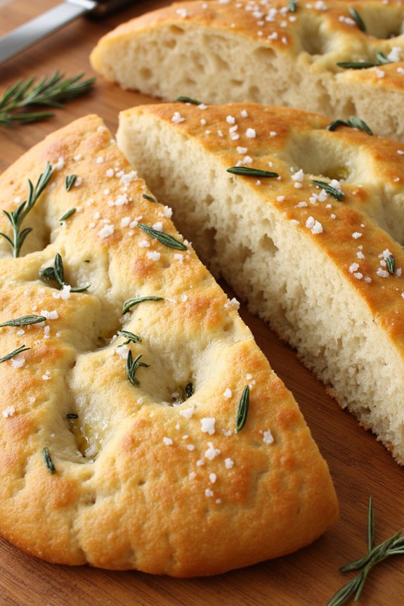 garlic herb focaccia recipe