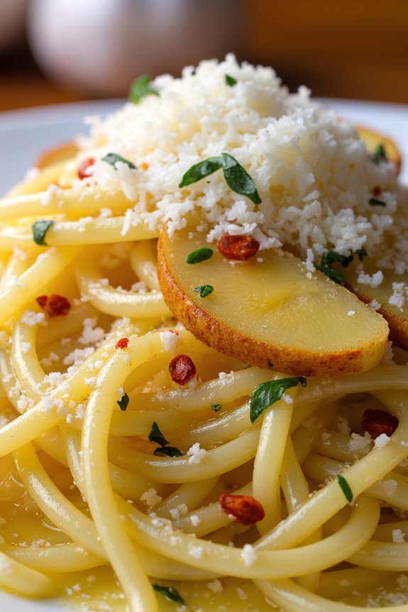 garlic infused spaghetti recipe