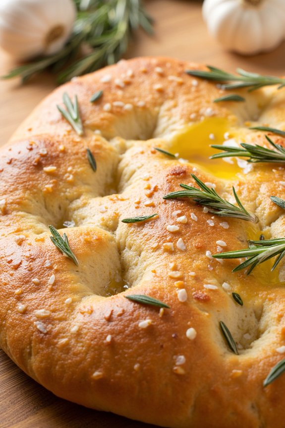 garlic rosemary focaccia recipe