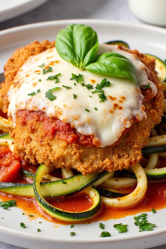gluten free chicken with zucchini