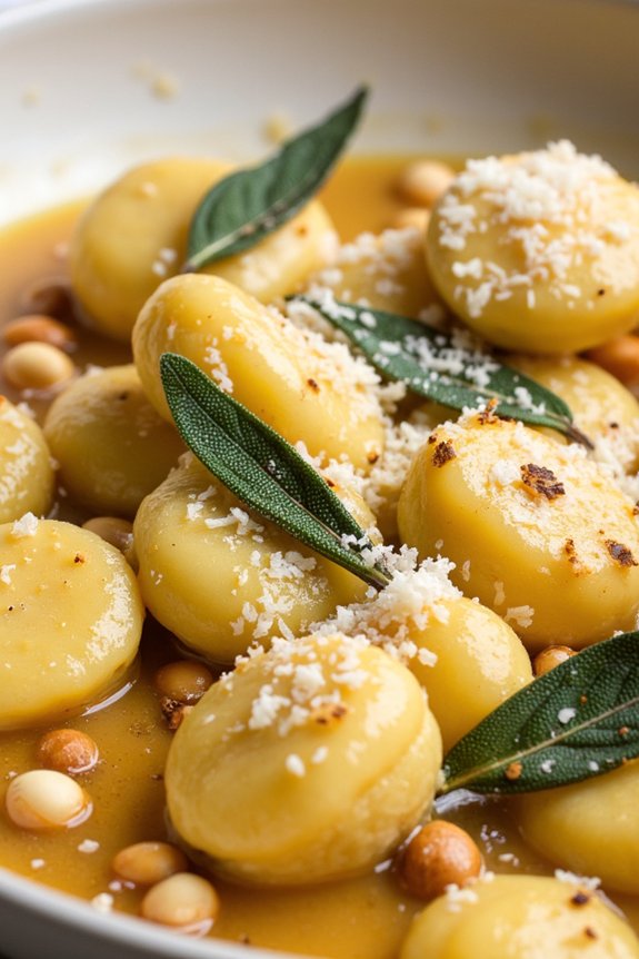 gnocchi in sage butter
