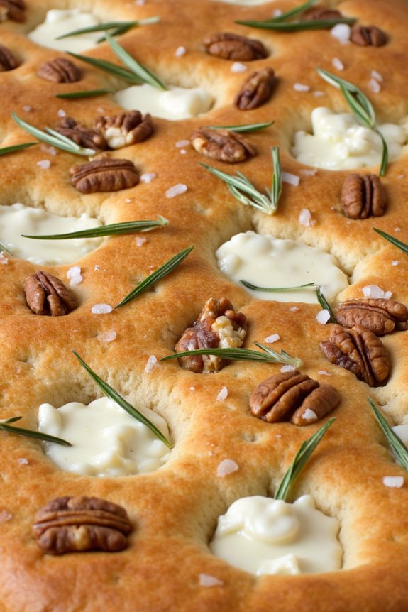 gorgonzola walnut focaccia recipe
