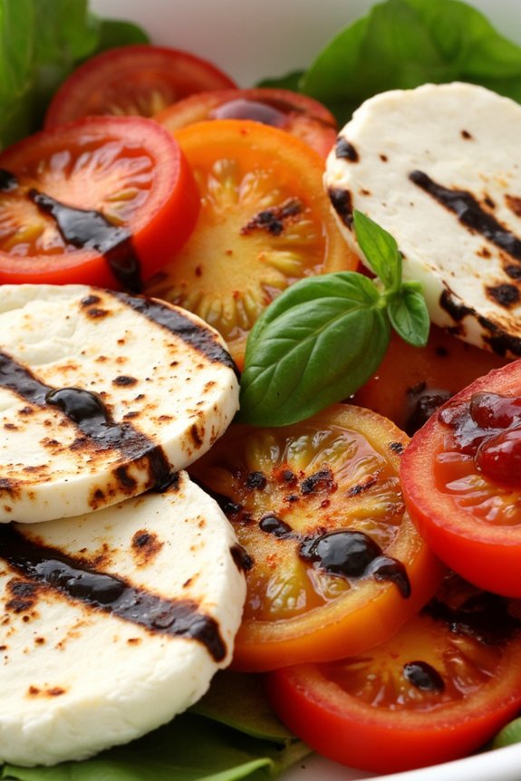 grilled caprese salad delight