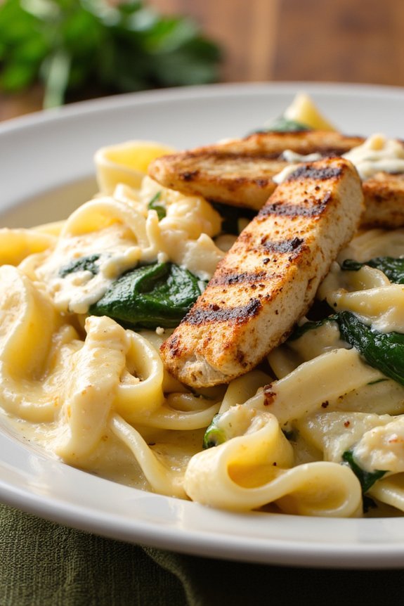grilled chicken pasta delight